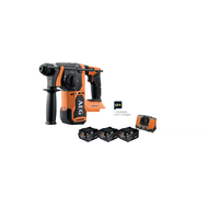 PERFORATEUR SDS + 18V BRUSHLESS 2.5 JOULES - 3 BATTERIES 6 AH + CHARGEUR PERFORATEUR SDS + 18V BRUSHLESS 2.5 JOULES - 3 BATTERIES 6 AH + CHARGEUR